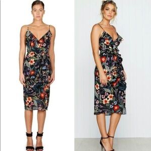 COOPER ST. gardenia floral midi dress